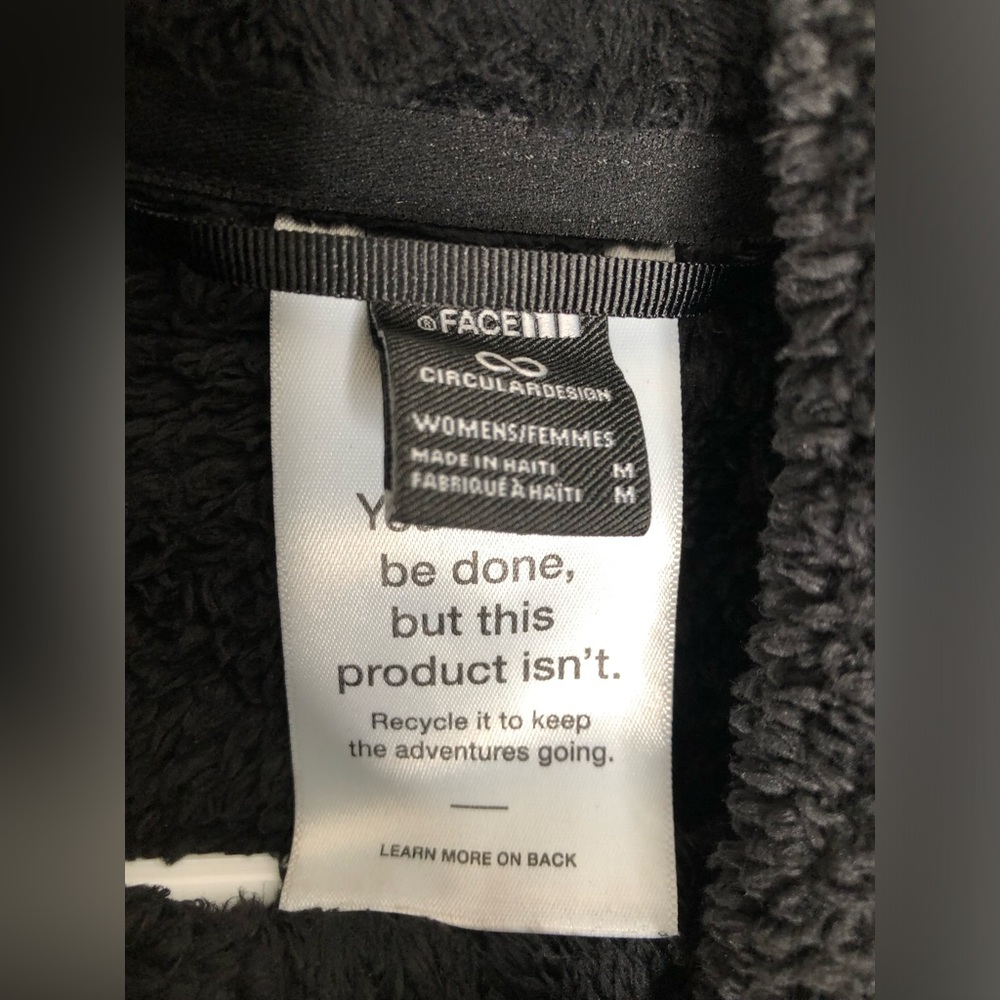 The North Face Womens Osito Jacket— TNF Black— Medium - Picture 5 of 8